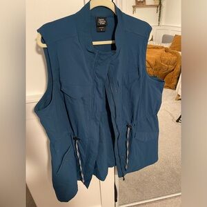Torrid Blue Happy Camper Utility Vest